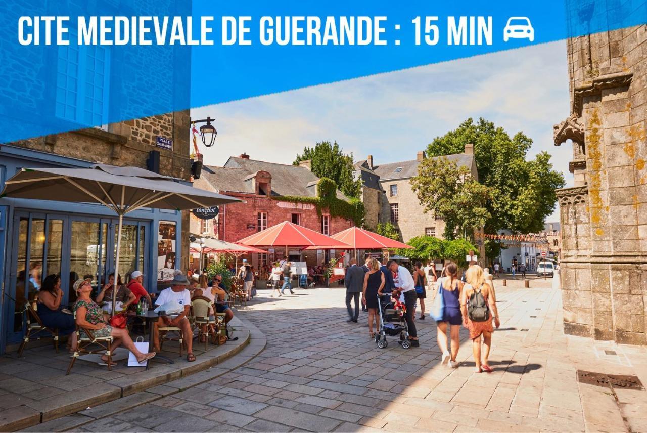 Appartement La Baule Pornichet Terrasse - Cuisine - Calme - Wifi - Parking Gratuit Luaran gambar