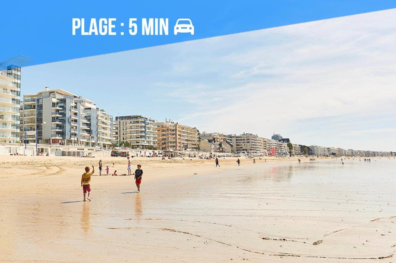 Appartement La Baule Pornichet Terrasse - Cuisine - Calme - Wifi - Parking Gratuit Luaran gambar