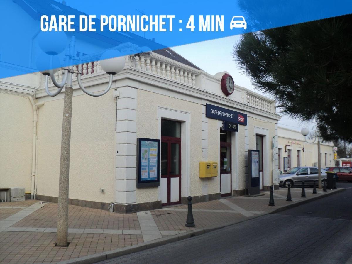 Appartement La Baule Pornichet Terrasse - Cuisine - Calme - Wifi - Parking Gratuit Luaran gambar