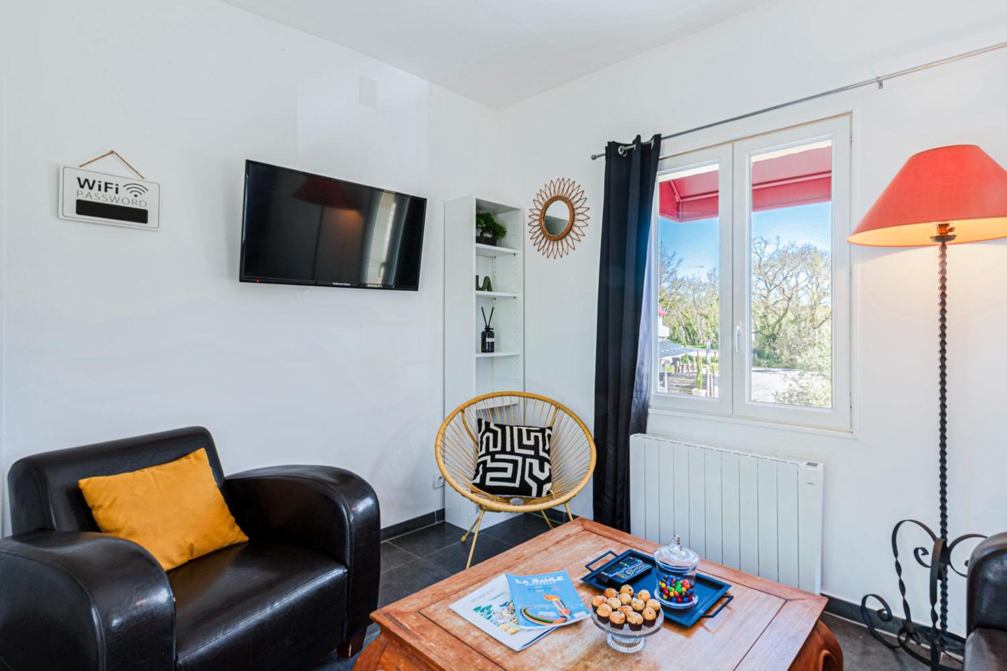 Appartement La Baule Pornichet Terrasse - Cuisine - Calme - Wifi - Parking Gratuit Luaran gambar