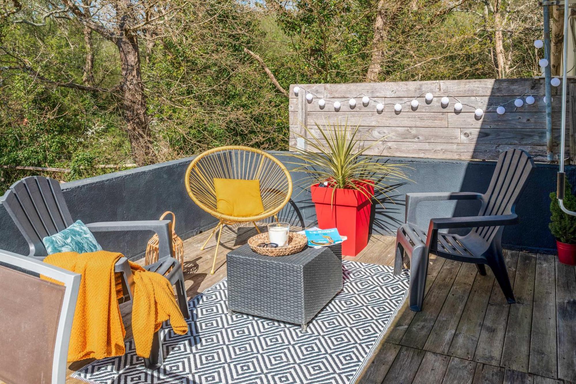 Appartement La Baule Pornichet Terrasse - Cuisine - Calme - Wifi - Parking Gratuit Luaran gambar