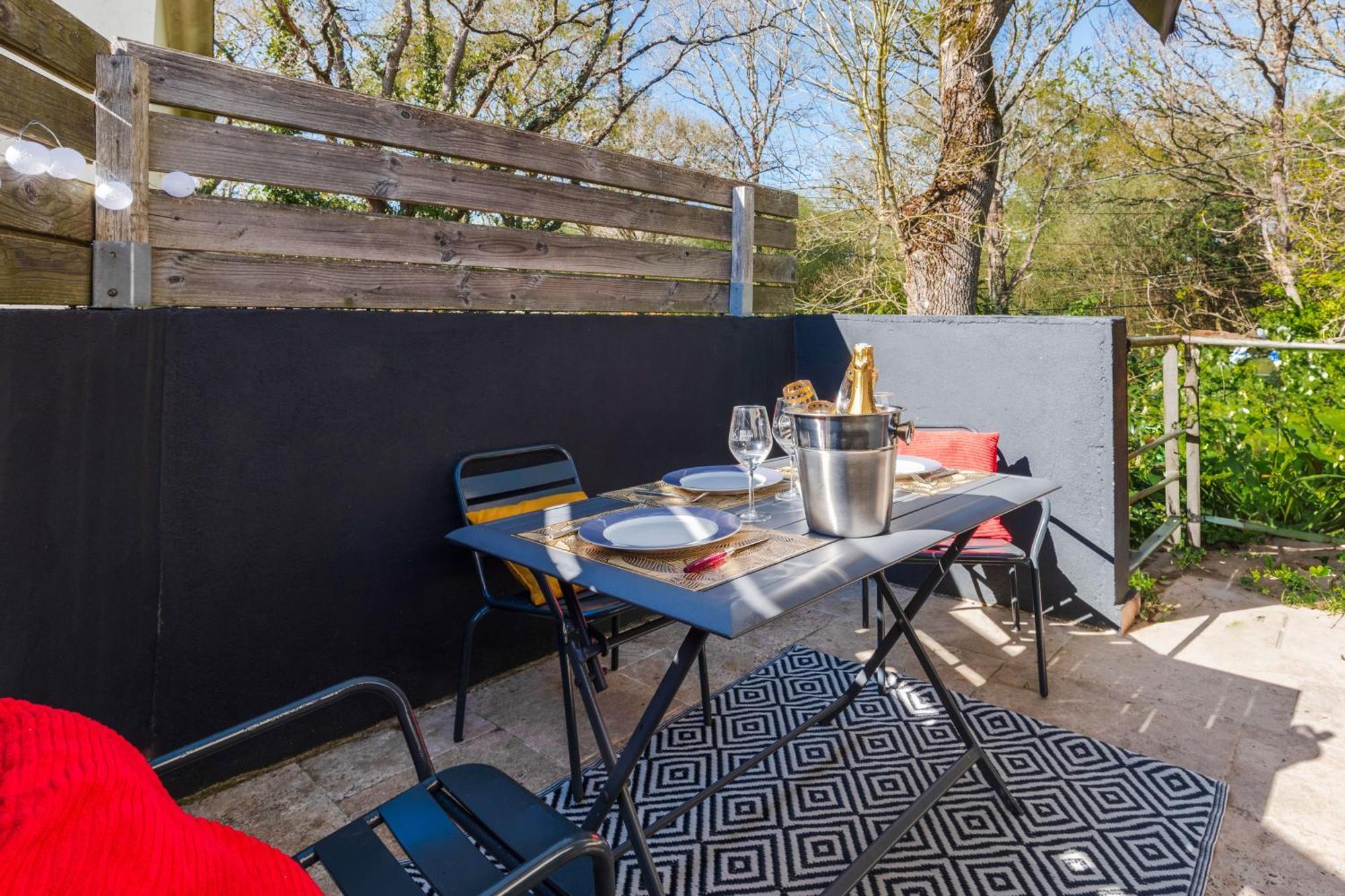 Appartement La Baule Pornichet Terrasse - Cuisine - Calme - Wifi - Parking Gratuit Luaran gambar