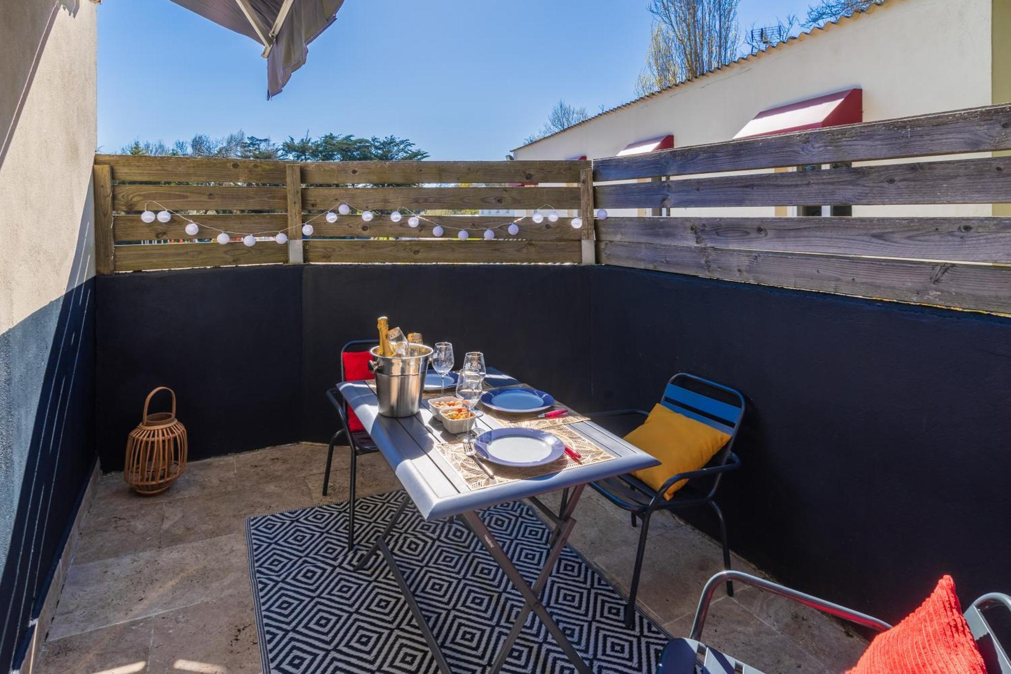 Appartement La Baule Pornichet Terrasse - Cuisine - Calme - Wifi - Parking Gratuit Luaran gambar